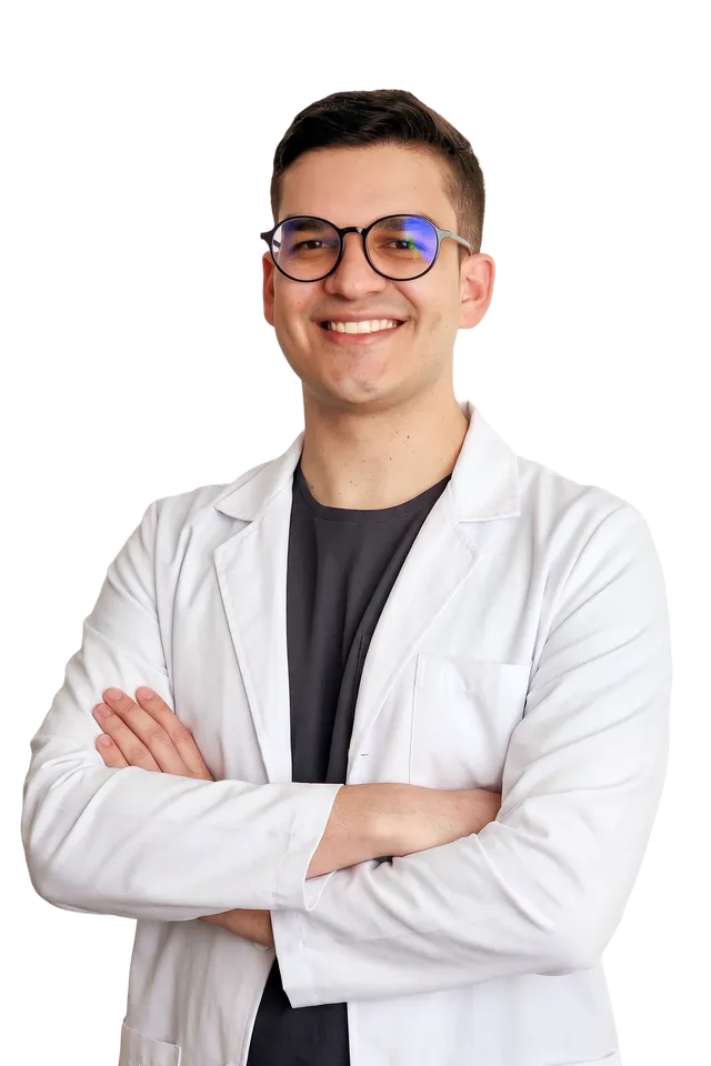 Retrato de Dr. Camilo Toscano, cirujano maxilofacial.